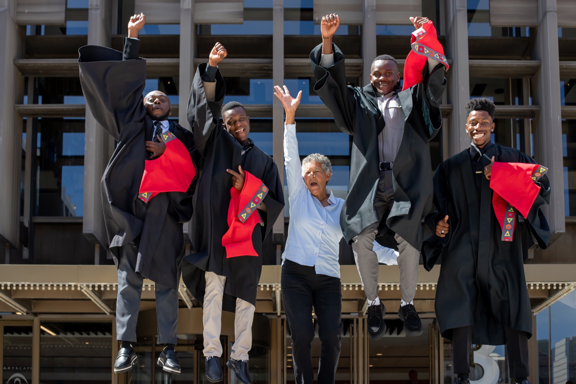TSIBA graduates celebrating